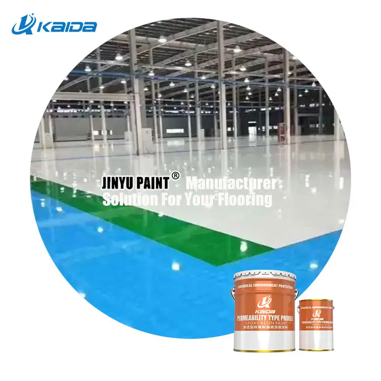 Bán Buôn Muối Dầu Chịu Mài Mòn Dung Môi Miễn Phí Epoxy Nhựa Sơn Lót Lớp Phủ Sàn Epoxy Cho Nhà Bếp Thương Mại