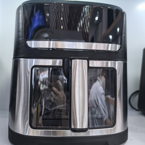 Friggitrice ad aria intelligente con finestra a vista da 9,5 l con controllo digitale elettrico a colori 10 da 1500W - Product Image 4