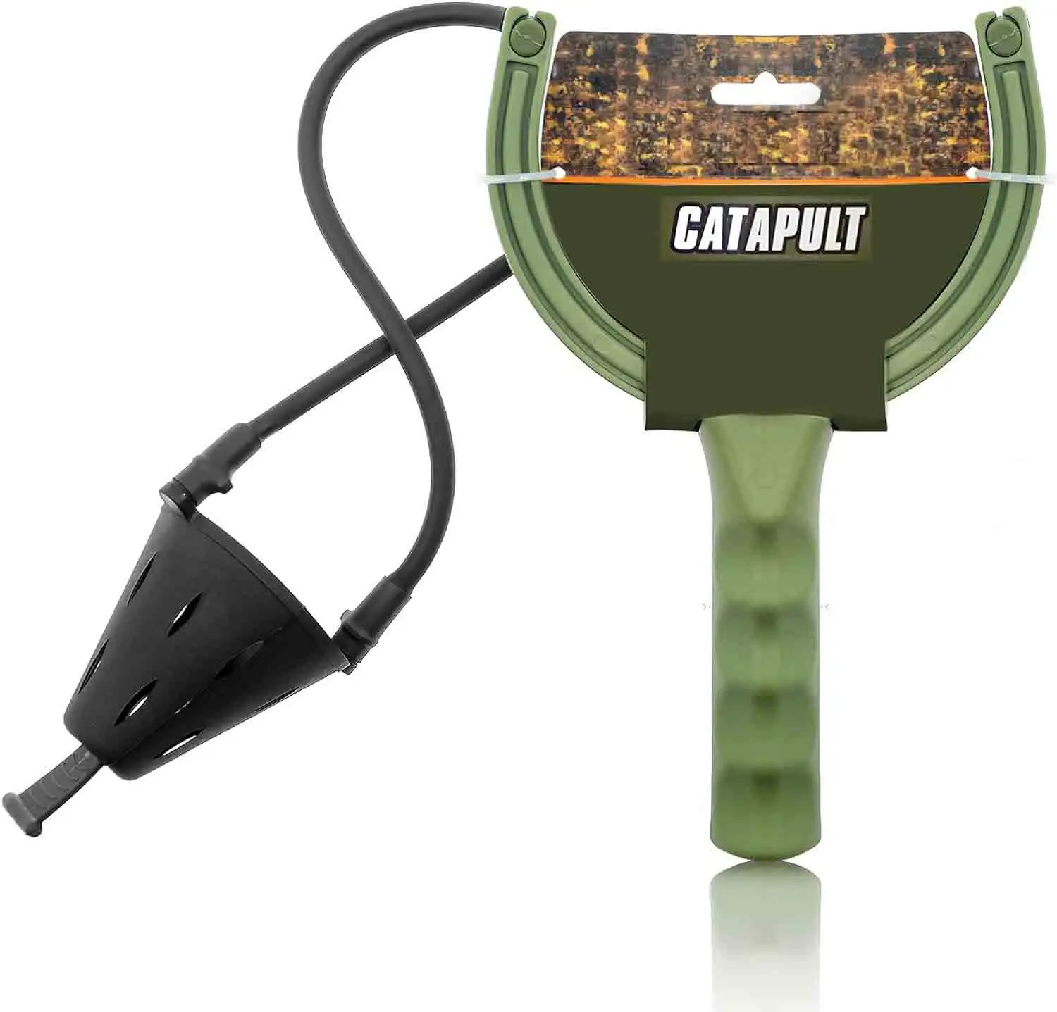 Lanceur d'appâts pêche à la carpe catapultes Boilie pêche appâts fronde catapultes grossier idéal pour Boilie et tous les gros appâts