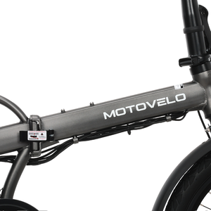 Motovelo lefen 20inch 350W 36V 5.2ah lithium pin thép gấp e-xe đạp cho đi lại với Shimano 7 tốc độ, Phanh đĩa cơ khí - Product Image 5