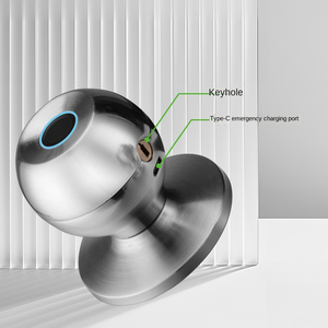 Digitales elektronisches Schloss Keyless Entry Knob Türschloss Passwort Code Entsperren für Raum Büro Sicherheits tür - Product Image 6