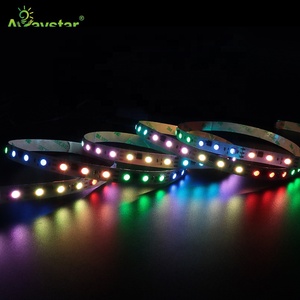 Magia RGBW ad alta densità UCS2904B IC LED striscia digitale DC12V/24V 60 LED/m colore sogno indirizzabile RGBW IP 67 LED striscia di luce