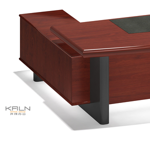 Popular Modern <strong>Design</strong> Veneer Office Executive CEO/manager/boss <strong>Table</strong> Solid Wooden L Shaped <strong>Computer</strong> <strong>Table</strong> Good Price Durable - Product Image 3