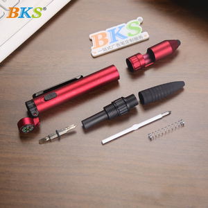 Vật Liệu Nhựa 6 Trong 1 Đa Chức Năng Công Cụ Stylus Bút Với Người Cai Trị Và Tuốc Nơ Vít Đa Mục Đích Công Cụ Bút Bi Cho Quà Tặng - Product Image 5