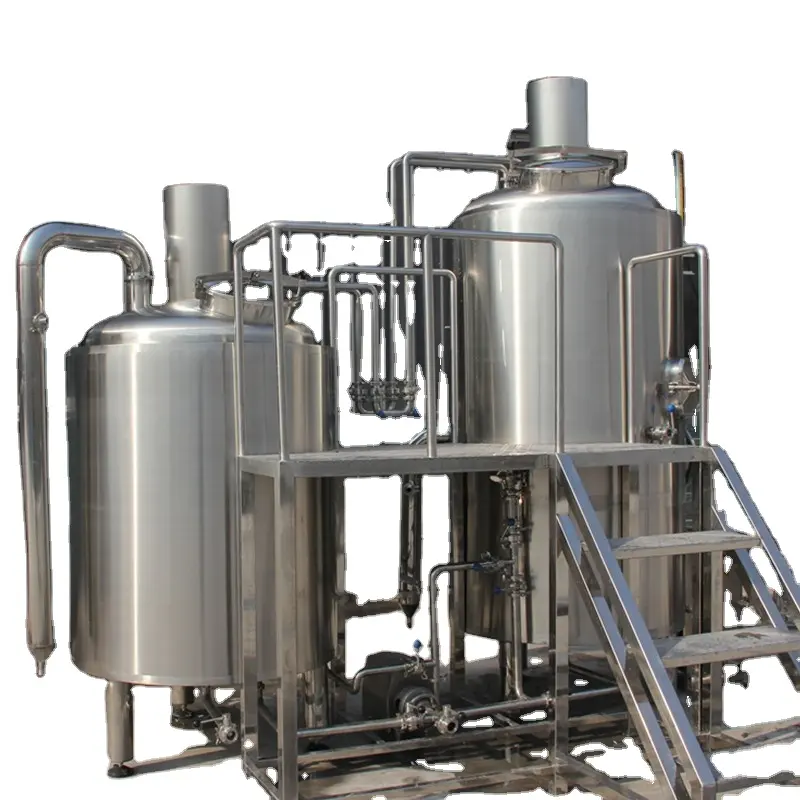 HongLin 500L 1000L Craft Beer Brewing Equipment System Planta de cervecería a la venta