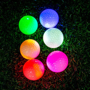 Bán buôn <span class=keywords><strong>LED</strong></span> Golf Bóng gói tùy chỉnh <span class=keywords><strong>Led</strong></span> Light Up Golf Balls ánh sáng ban đêm Golf đào tạo thực hành bóng - Product Image 5
