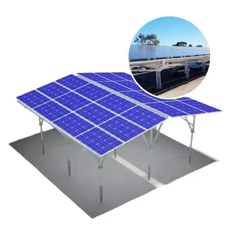Pannello solare cita sistemi di alberi fotovoltaici design libero materiale in alluminio 1mw sistema solare
