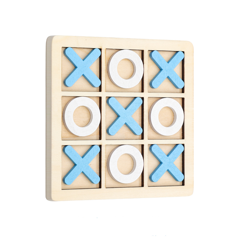 Juego de mesa azul con diseño bien definido.