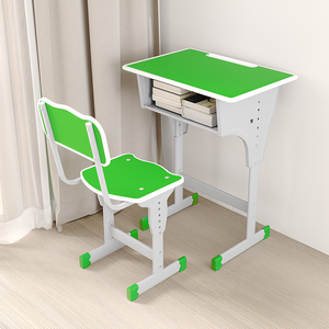 Grundschule Stiel Klassen zimmer Schüler Schreibtisch Doppels itz Schreibtisch und Schulklasse Stuhl Stuhl zum Lernen Schule Schreibtisch - Product Image 3