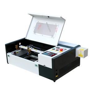 เครื่องตัดเลเซอร์ CO2ขนาดเล็ก30W สำหรับลูกไม้กระดาษเครื่องเลเซอร์การทำงาน200x300มม. Ruida DSP - Product Image 2