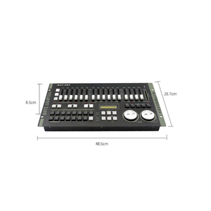 Professionale Max <span class=keywords><strong>384</strong></span> <span class=keywords><strong>DMX</strong></span> effetti di scena del <span class=keywords><strong>Controller</strong></span> illuminazione <span class=keywords><strong>DMX</strong></span> console proiettore console principale per XLR-3 led par fascio DJ luci