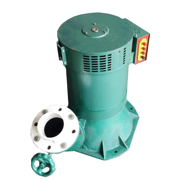 Idro generatore di buona qualità 3kw 5kw 8kw 10kw Micro idro turbina ad acqua con generatore idroelettrico a bassa prevalenza/