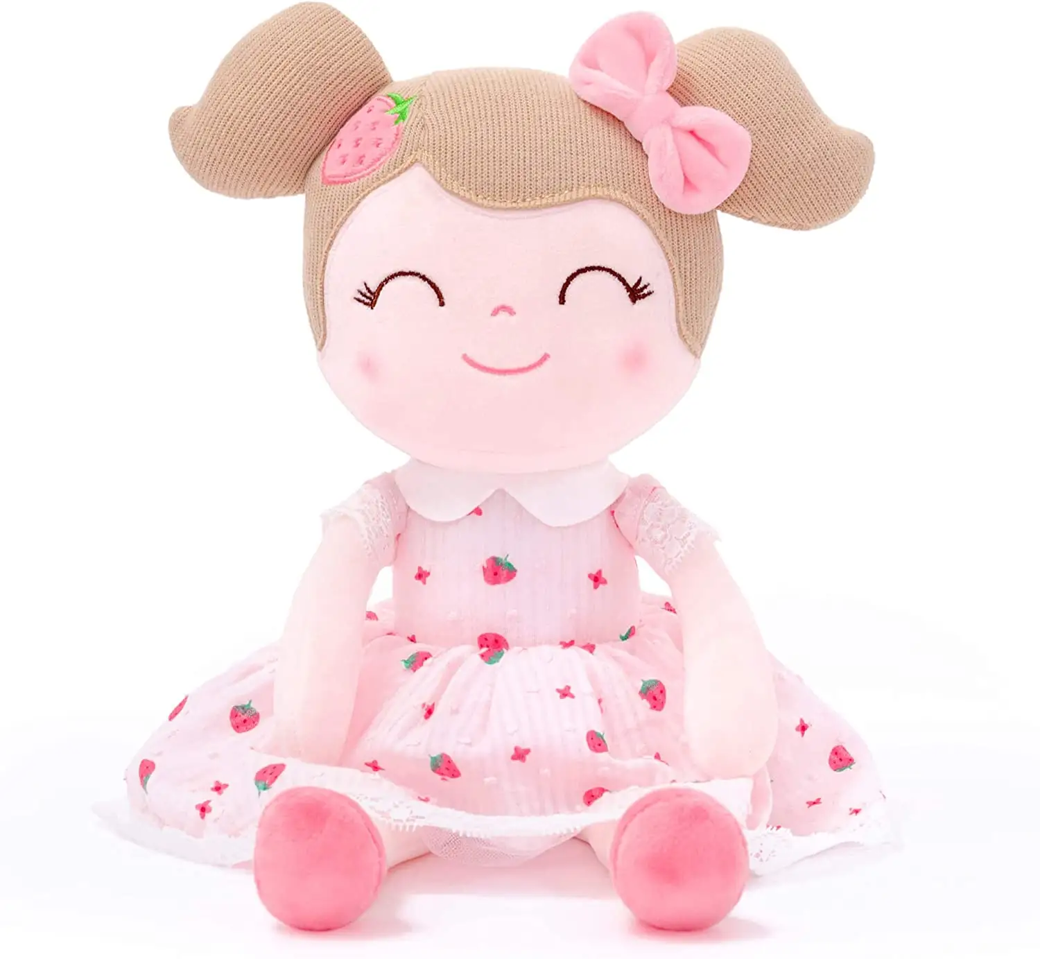 Custom Factory Baby Doll Baby Girl Gifts peluche coccole bambole peluche farcito peluche Oem peluche per bambini pacchetto personalizzato