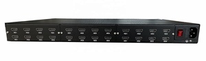 24チャンネルHDからISDBTDVBT DVBC CATVQAMエンコーダー変調器 - Product Image 4