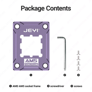 OEM AM5 CPU Anti-Bending Socket Frame Aluminio para AMD 7950X 7900X 7700X 6000X Pedidos al por mayor - Product Image 4