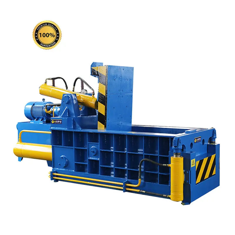 Hydraulic scrap metal baler customized iron baling press machine for metal