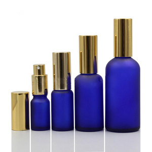 Frost Amber <strong>10ml</strong> <strong>20ml</strong> <strong>30ml</strong> 50ml 100ml Glass <strong>Empty</strong> Essential Oil <strong>Bottle</strong> Spray with Fine Mist Spray - Product Image 3