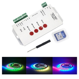 Controller a LED programmabile per T1000S a matrice di Pixel RGB Controller a LED con interfaccia scheda SD con prodotto ICs
