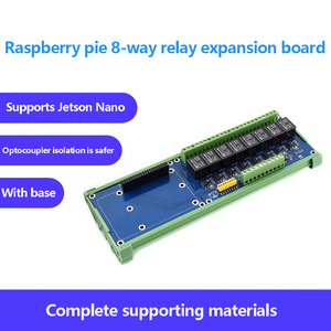 Roarkit Raspberry Pie 4B / 3B + 8-Wege 5V-Relay-Modul Erweiterungskabel mit Optocoupling-Isolation zur Unterstützung von PLC - Product Image 5