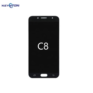C8 Amoled液晶显示器，适用于三星银河C7 2017 C8 C7100 C710液晶显示器触摸屏数字化仪组件C710F/DS J7 + J7 plus屏幕