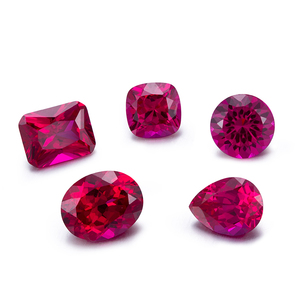 Oval Lab Grown <strong>Ruby</strong> Corundum Pulled Method Synthetic <strong>Ruby</strong> Stone Lab Created <strong>Ruby</strong>