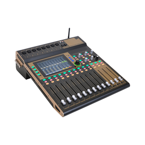 Chuyên Nghiệp 7-Inch Màn Hình Cảm Ứng Kỹ Thuật Số Âm Thanh Giao Diện Điều Khiển Mixer 12 & 16 Kênh Cho Giai Đoạn Âm Thanh Pha Trộn Tăng Cường Thiết Bị - Product Image 3