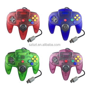 Para Nintendo 64USB Wired Gamepad para Host N64 Controller Gamepad Joystick para Classic 64 Console Games para Mac Computer PC