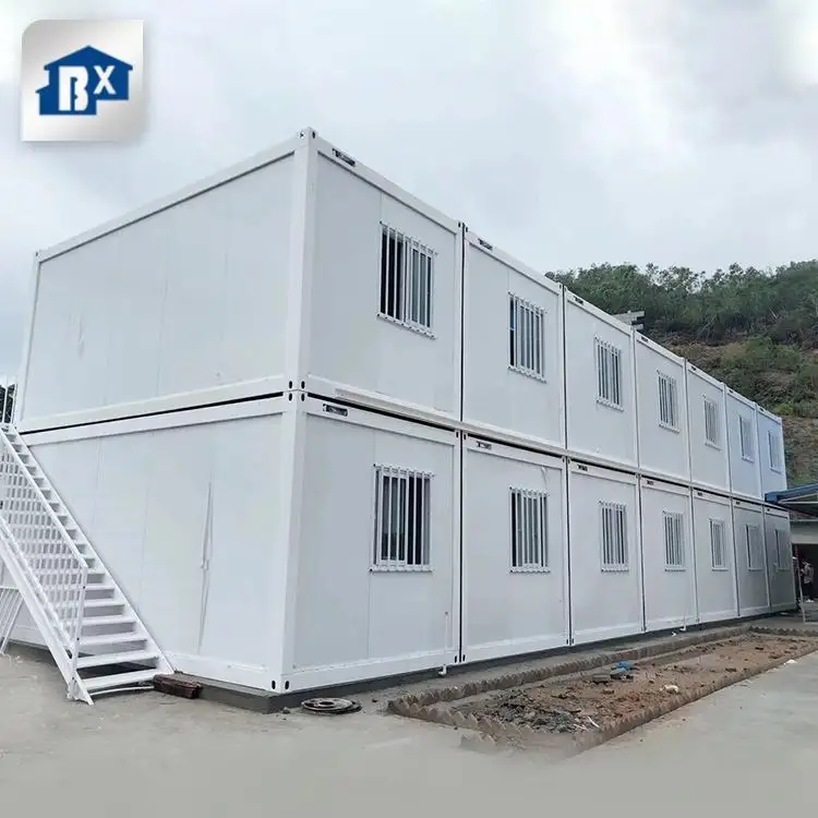 Casa Container prefabbricata a 2 piani prefabbricata casa Container prefabbricata in metallo da 20 piedi 40 piedi