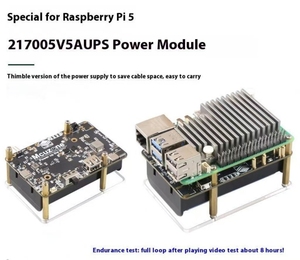 Módulo de alimentación UPS 5V5A Raspberry Pi dedicado con batería de 10000 MAh 21700 Módulos de cámara de monitoreo en tiempo real - Product Image 2