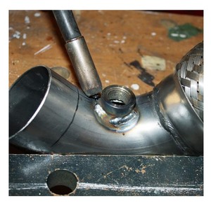 SS304 O2 <strong>Sensor</strong> Welded Nut Bung M18* 1.5 Curve Notched Nut for <strong>Lambda</strong> <strong>Sensor</strong> Exhaust Pipe Connection <strong>Auto</strong> <strong>Sensors</strong> - Product Image 2