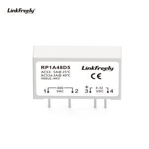 RP1A48D5 5A/480VAC <strong>Output</strong> Mini PCB Solid State <strong>Relay</strong> DCto AC1-Phase Zero Switching 4-32VDC <strong>Input</strong> Industrial Power <strong>Relay</strong> Switch - Product Image 3