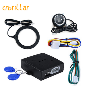 Cerradura nueva 12v botón interruptor de encendido de seguridad sistema de alarma de coche - Product Image 5