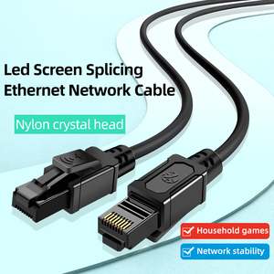 BYXGD süper yüksek kaliteli Cat6 kablo kullanımı için LED ekran ağ kablosu LED Ethernet kablosu - Product Image 4