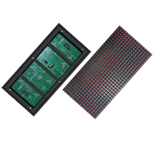 Modulo LED a colori Bule capacitivo per esterni P10 modulo monocolore Dip P10 1 r1g1b 1y 1w modulo Led Display di benvenuto - Product Image 3