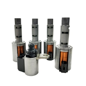 WWT JF015E/RE0F11A basınç ile Reman Solenoid seti * 4 & TCC * 1 CVT iletim sistemi parçası şanzıman parçası komple Solennoid seti - Product Image 1