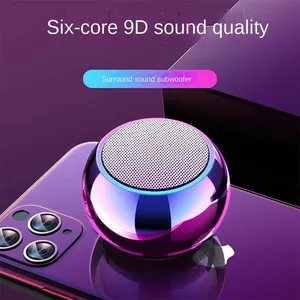 2024 Mini Wireless Speaker Portable Wireless Soundbar Music Box Player Gradient Color Mini Wireless BT Speaker for Mobile Phone - Product Image 4