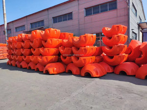 Flotador de tubería de dragado marino naranja de China para flotadores de tubería/manguera de HDPE/flotadores - Product Image 4