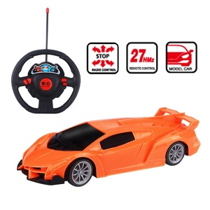 Elektronik direksiyon uzaktan kumanda oyuncaklar 4 kanal 1/18 yarış araba ölçekli model rc - Product Image 4