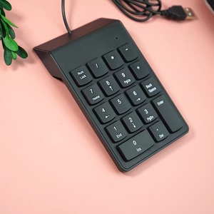 Mini numero USB cablato Mini tastiera tastiera 18 tasti numerico per Laptop Desktop PC Pro Computer Numpad tastiera digitale