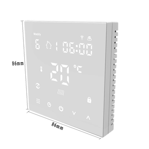 Termostato intelligente per riscaldamento a pavimento APP/controllo vocale funzionamento touch screen programmazione intelligente OEM - Product Image 4