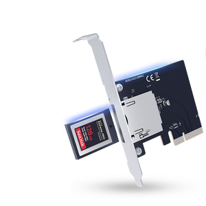迈沃PCIe至CF Express b型存储卡扩展卡适配器转换器，支持台式PCI-E PCIE X4 X8 X16 - Product Image 1