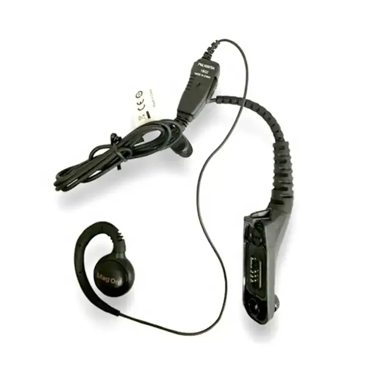 Auricular PMLN5975 original para motorola, auricular PPT con micrófono de línea, DP4404, DP4801walkie talkie, venta al por mayor