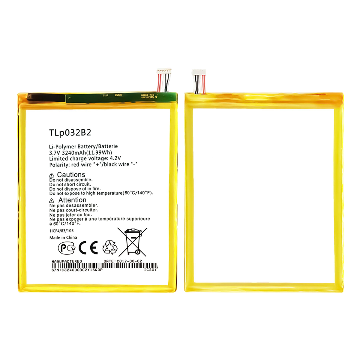 POUR Alcatel 1X