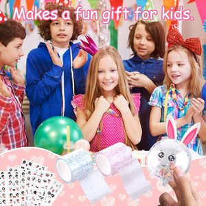 2 Cuộn Lấp Lánh Nano Băng Bong Bóng Kit Băng Hai Mặt Nano Bong Bóng Băng Với Long Lanh Và Biểu Tượng Cảm Xúc Dán Giá Rẻ Cho Người Lớn - Product Image 6