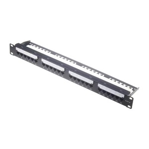Ingeniería UTP 24 puertos Cat.6 Marco de distribución de red Cat.6 Panel de conexión RJ45 sin blindaje - Product Image 4
