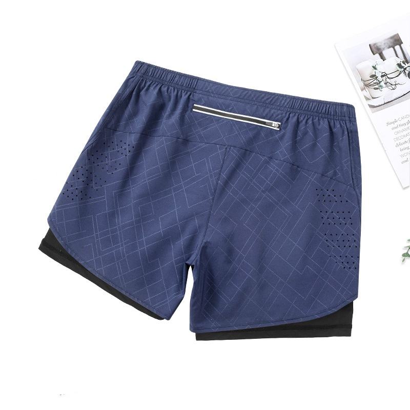 Embossed Stripe Navy