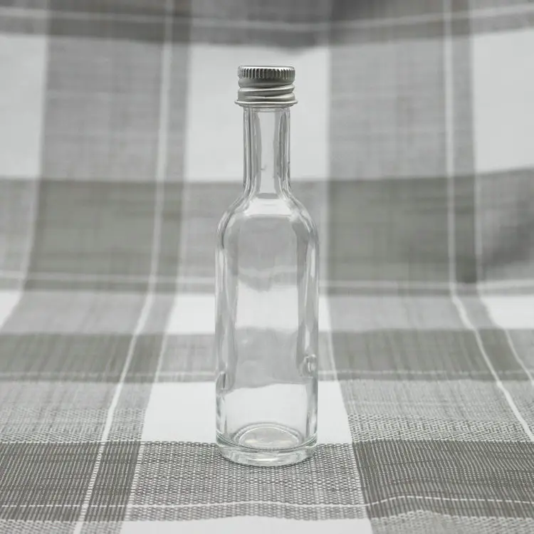 ミニ50mlアルコールスピリットリキュールガラス瓶2オンス