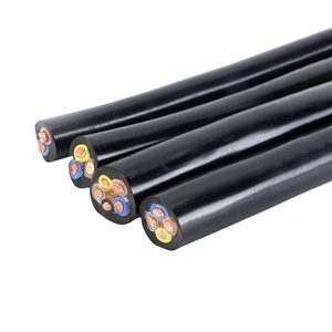 GEMT bakır kablo kraliyet kablosu esnek kablo RVV, 2 3 4 5 çekirdek 0.75 1 1.5 2.5 4 6mm elektrik kablo tel H05VV-F güç kablosu - Product Image 5