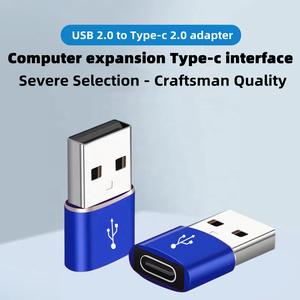高速配信タイプCアダプタータイプC-USB 2.0 OTGケーブル充電データ転送サポート携帯電話AC出力アダプターコネクタ - Product Image 3