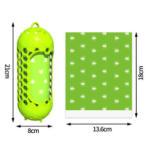 Reusable Eco-friendly Plastic Outdoor <strong>Wasp</strong> Traps Hanging Bee Fly Sticky Trap For Garden Patio Camping Picnic Fruit Fly Killer - Product Image 5